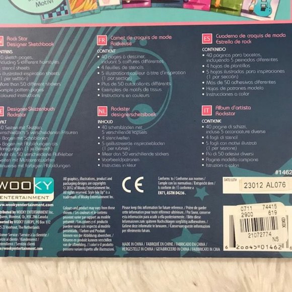 NWOT Designer Sketchbook Style Me Up! Rock Star - Picture 16 of 16